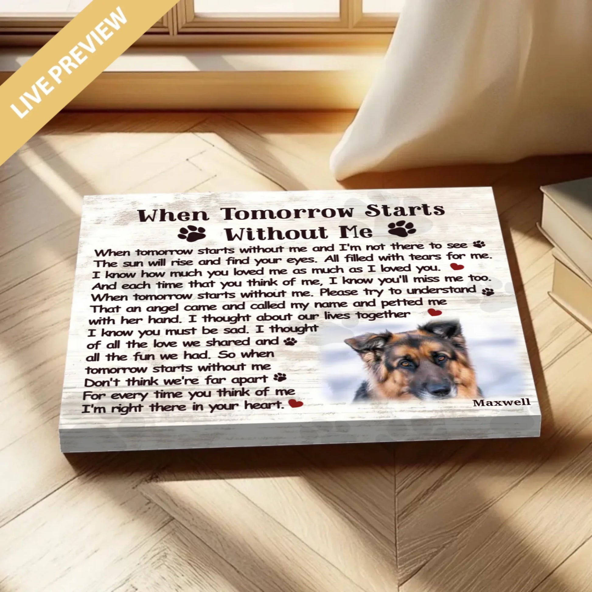 20x16 Mockup Canvas Wrapped - ngang