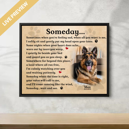 20x16 - Framed Black -Mockup Canvas Ngang