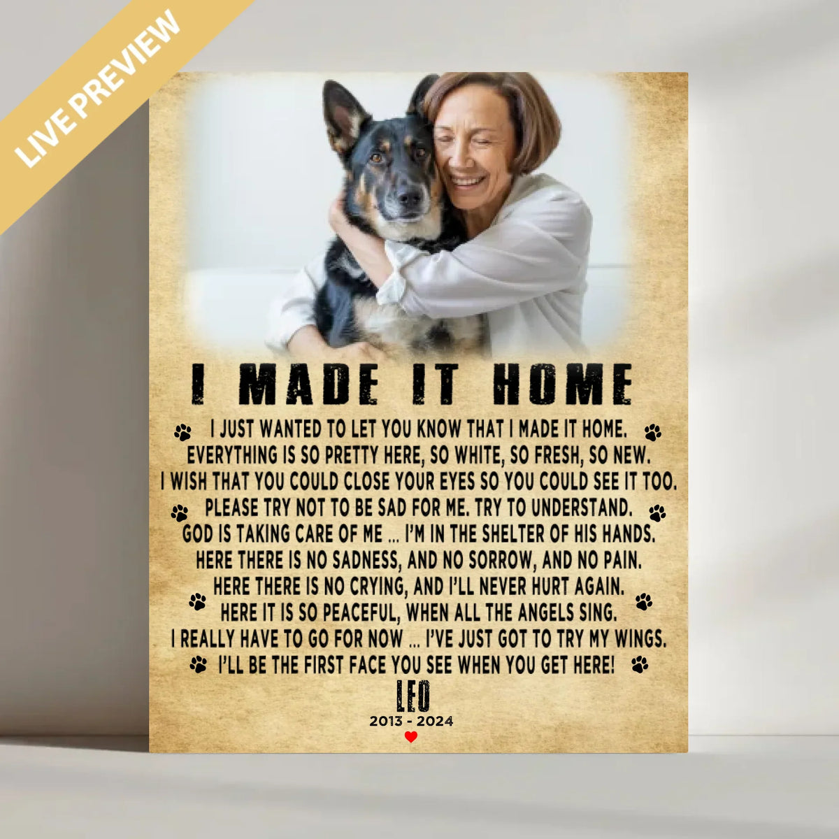 16x20 - Wrapped- Mockup Canvas Doc Bo Vien