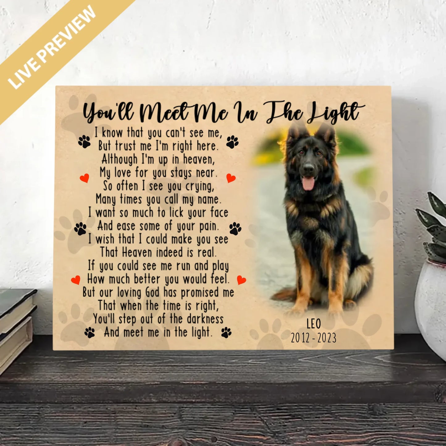 20x16 - Mockup Wrapped Canvas Ngang 2