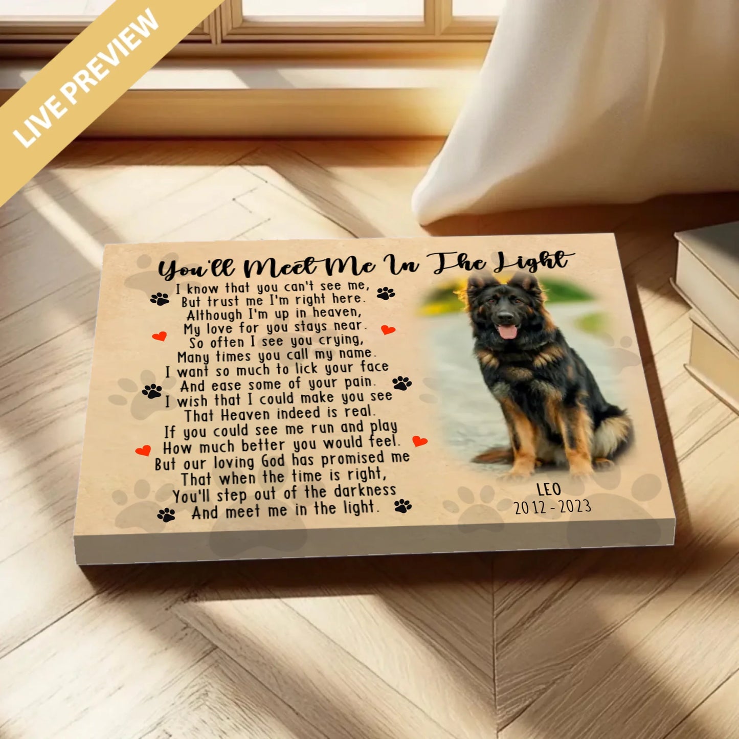 20x16 Mockup Canvas Wrapped - ngang