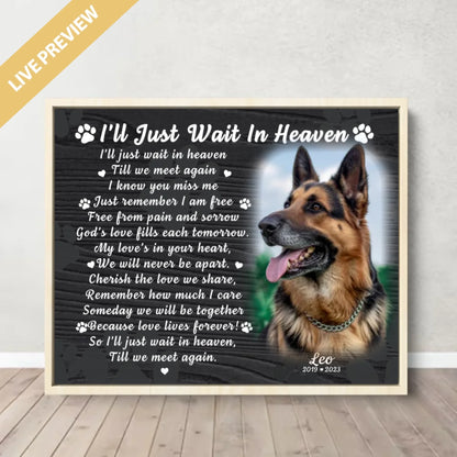 20x16 - Framed Nature - Mockup Canvas Ngang