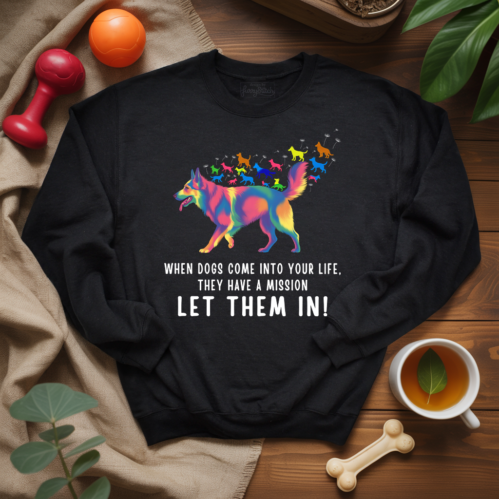 Colorful Shepherd Mission Sweatshirt