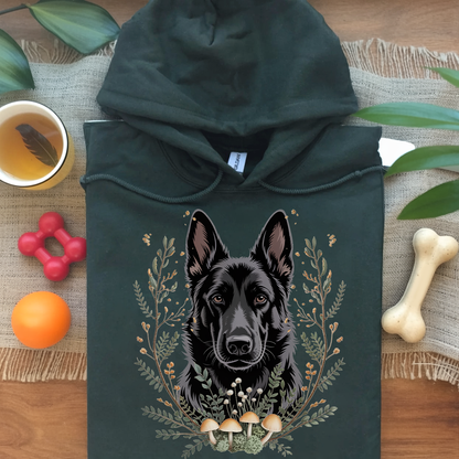 Bohemian Black Shepherd Hoodie