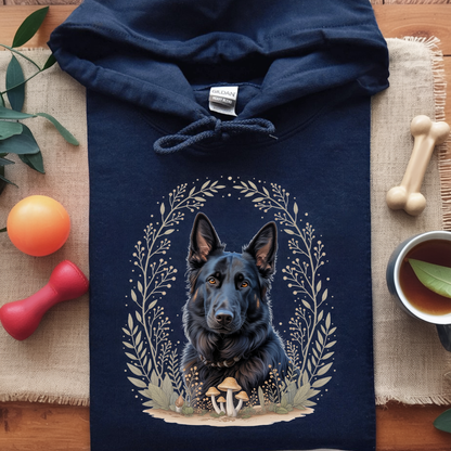Bohemian Black Shepherd Hoodie