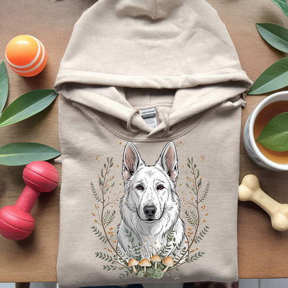 Bohemian White Shepherd Hoodie