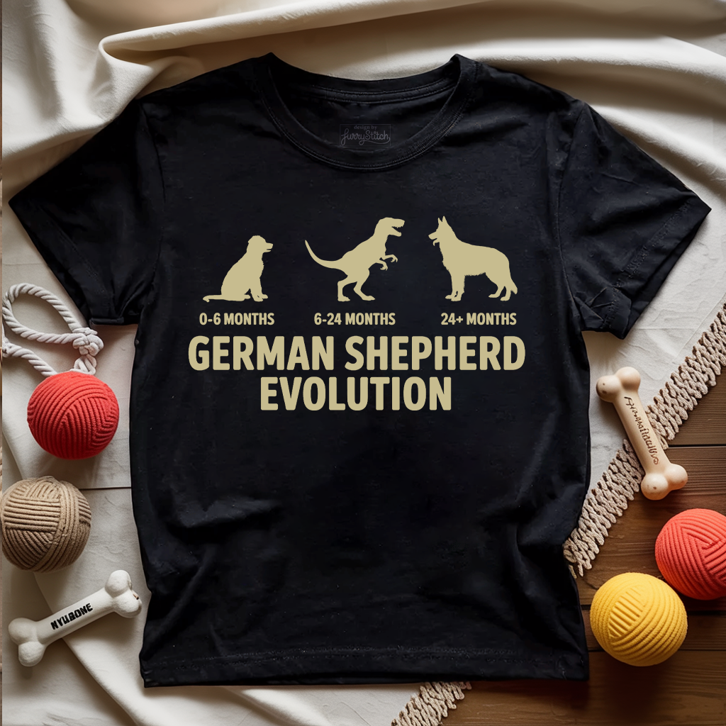 German Shepherd Evolution T-shirt