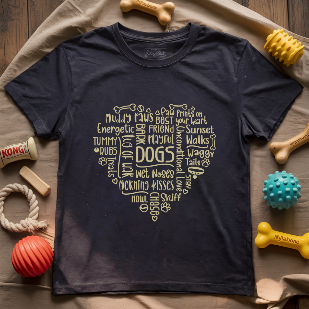 Heart of Dog Love T-shirt