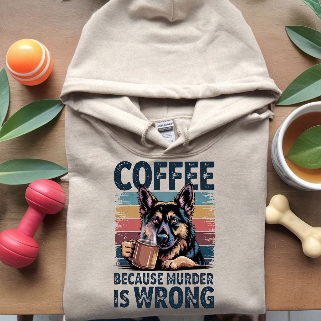Coffee Shepherd Funny Hoodie