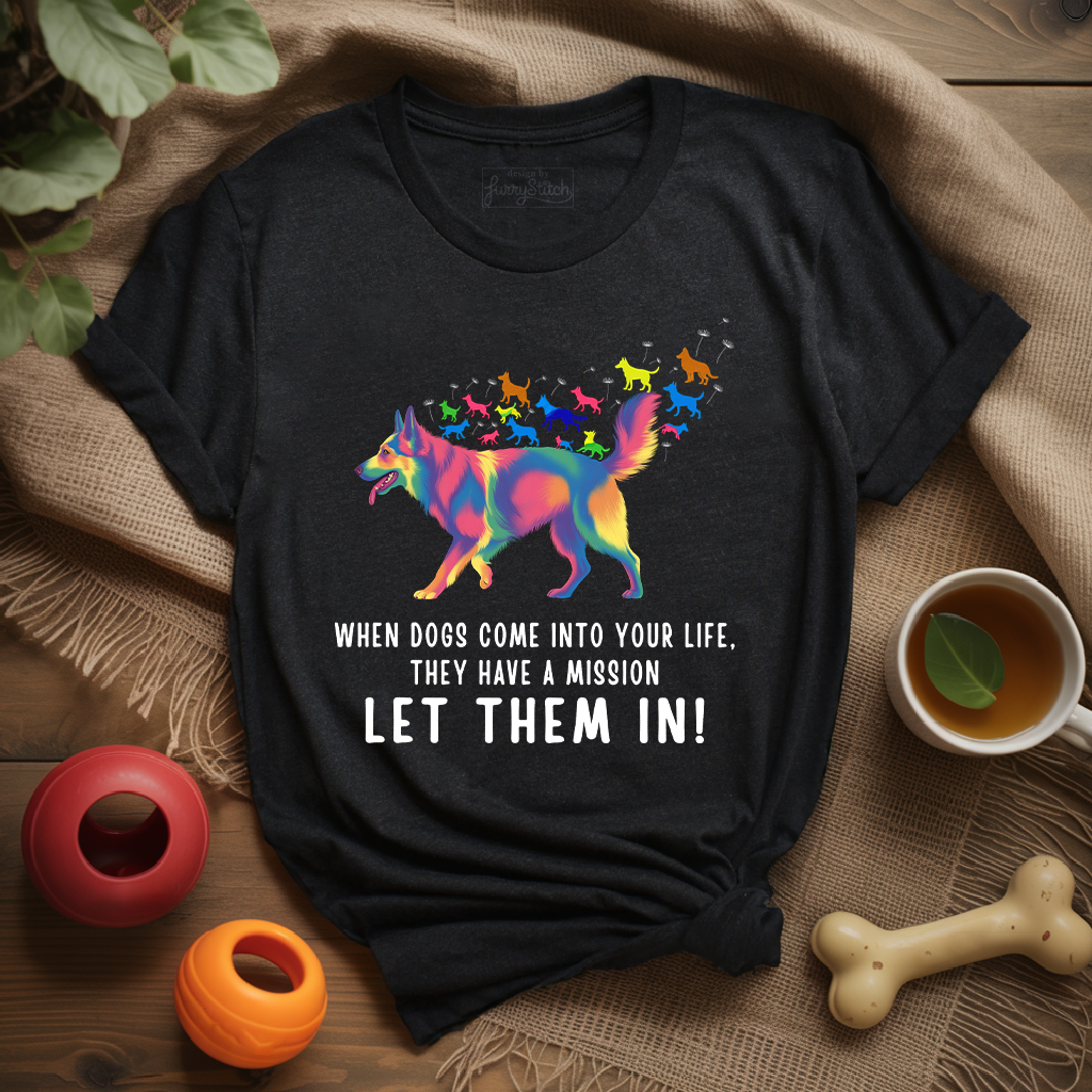 Colorful Shepherd Mission T-shirt