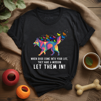 Colorful Shepherd Mission T-shirt