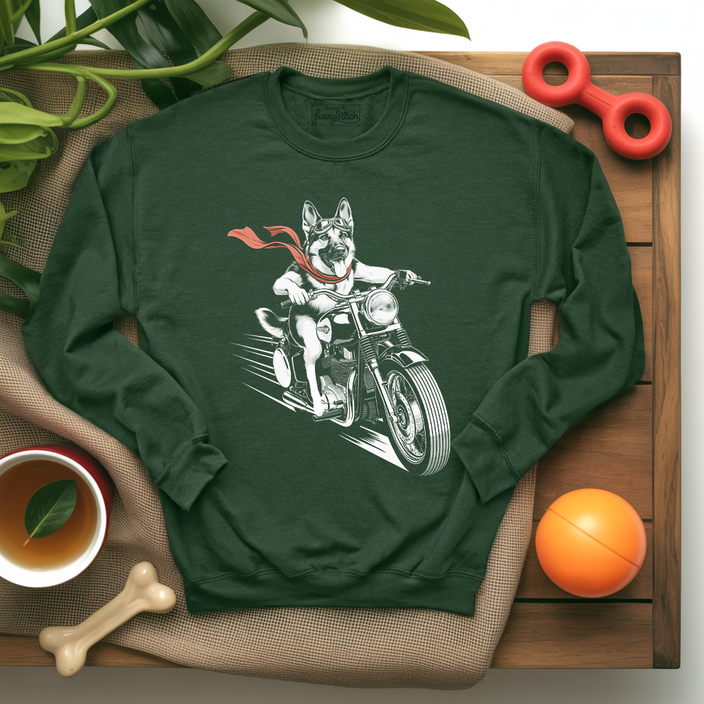 Motorcycle Shepherd Sweatshirt