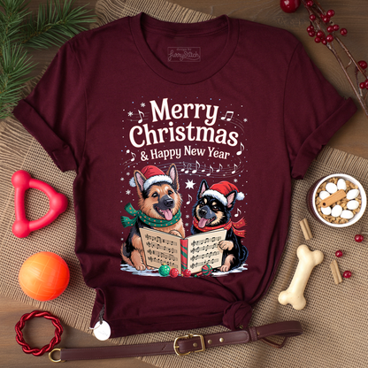 Singing Shepherds Christmas T-shirt