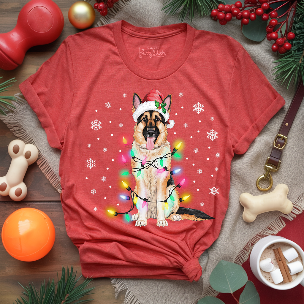 GSD Merry & Bright T-shirt