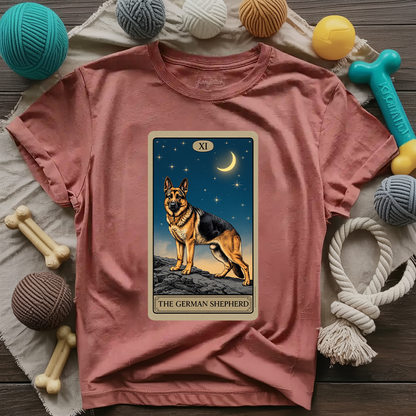 German Shepherd Tarot Card T-shirt