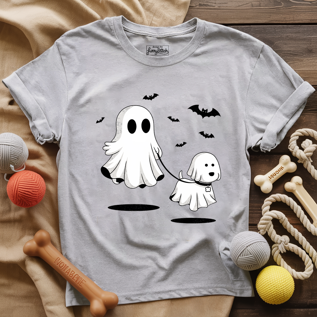 Ghost Walking Dog T-shirt