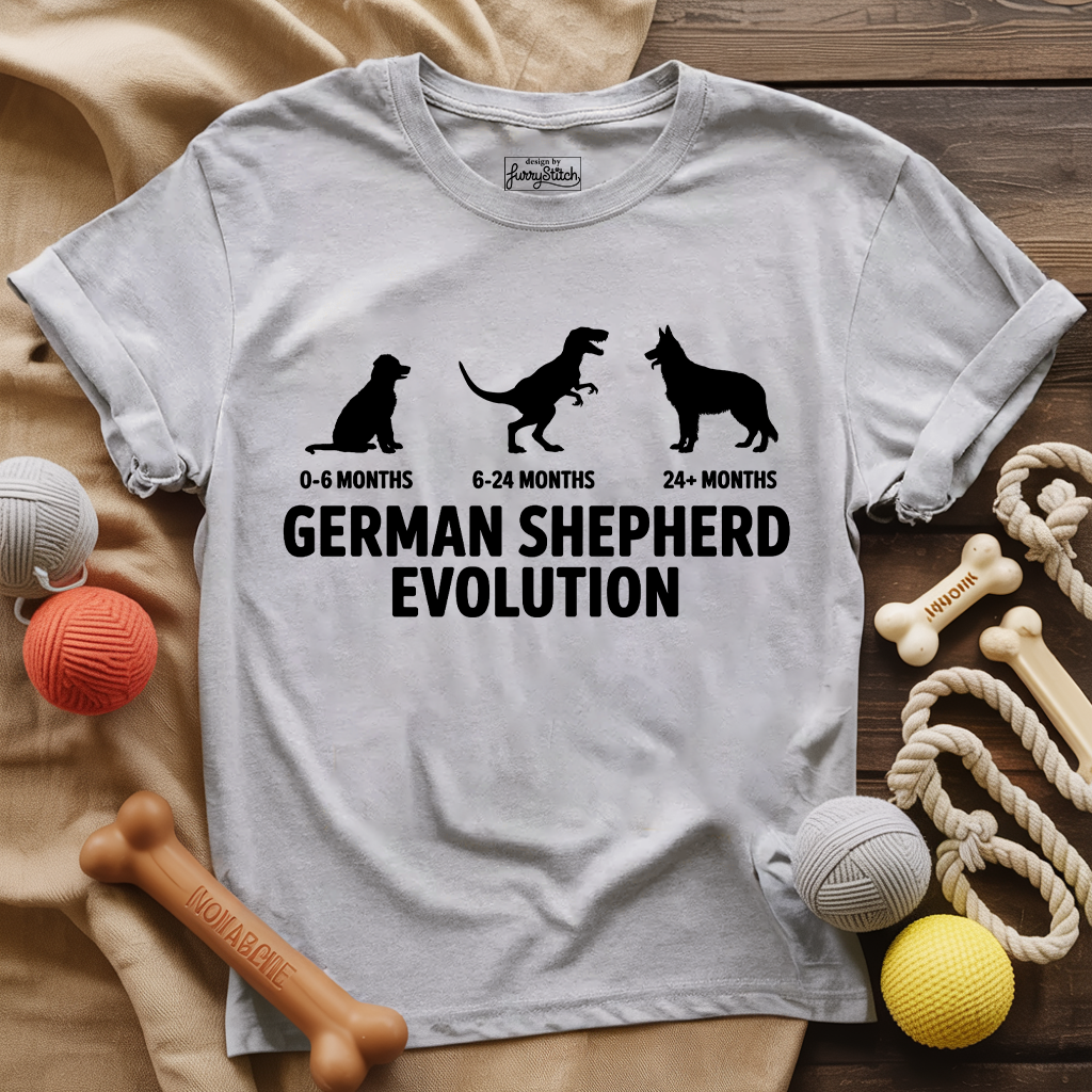 German Shepherd Evolution T-shirt