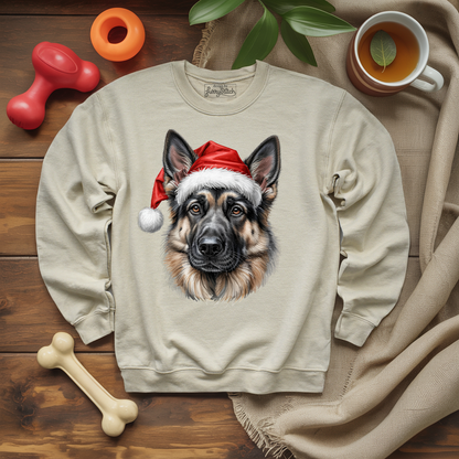 Merry German Shepherd Sweatshirt