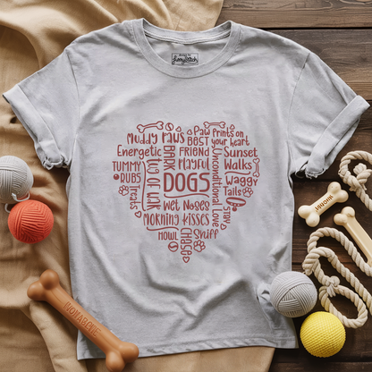 Heart of Dog Love T-shirt