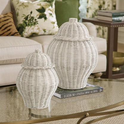 Woven Ginger Jar Basket