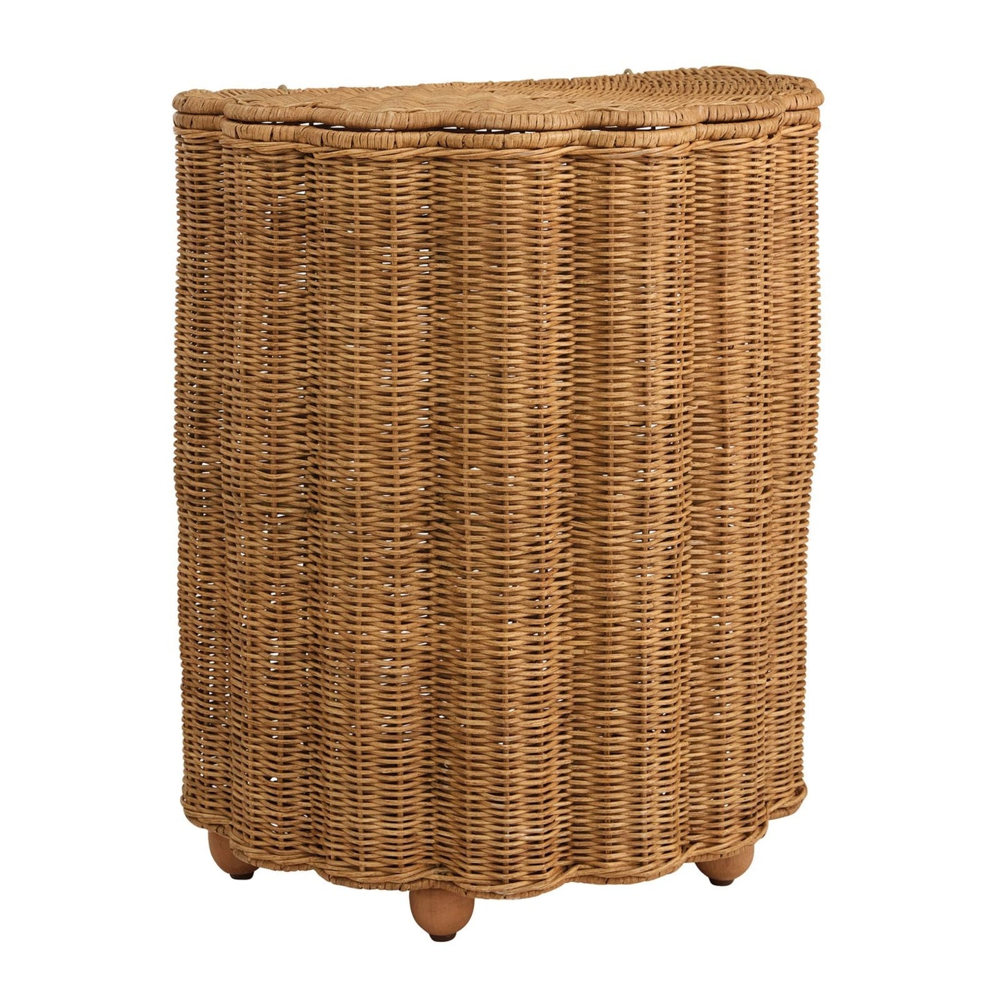 Goldie Scalloped Hamper