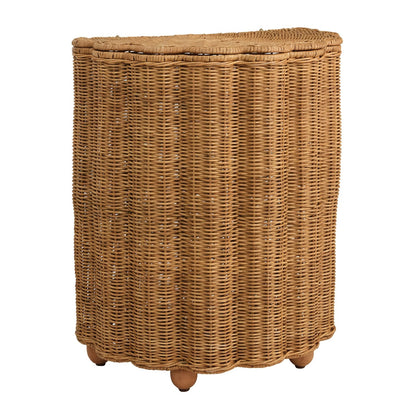 Goldie Scalloped Hamper