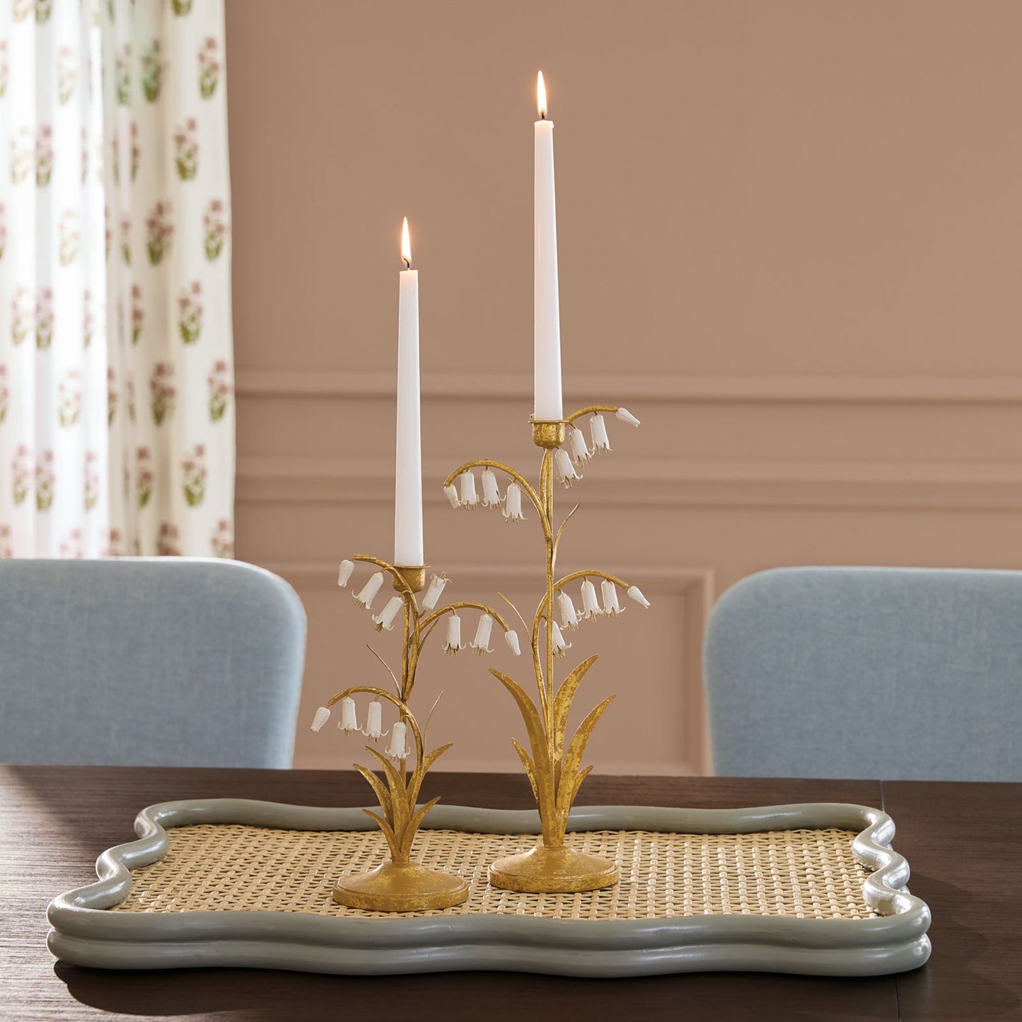 Bellflower Taper Candleholder