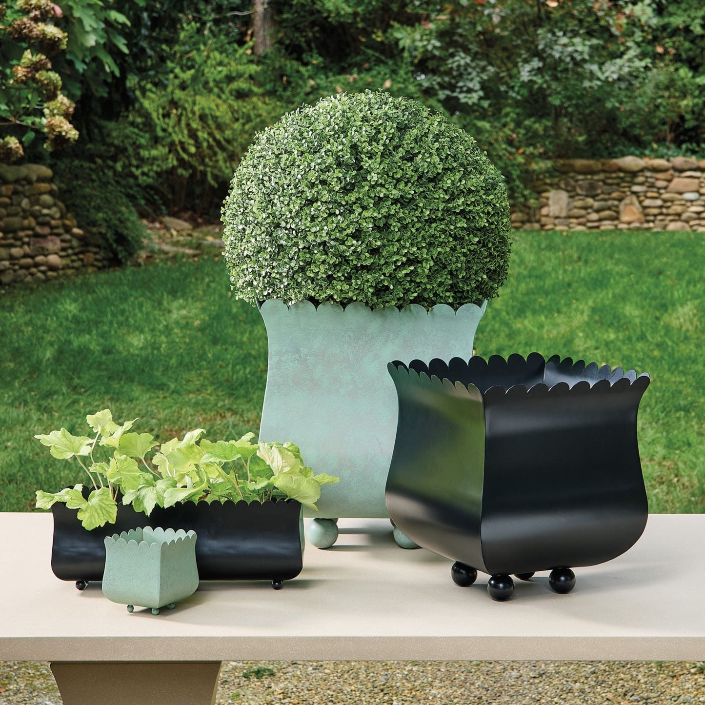 Scalloped Planter