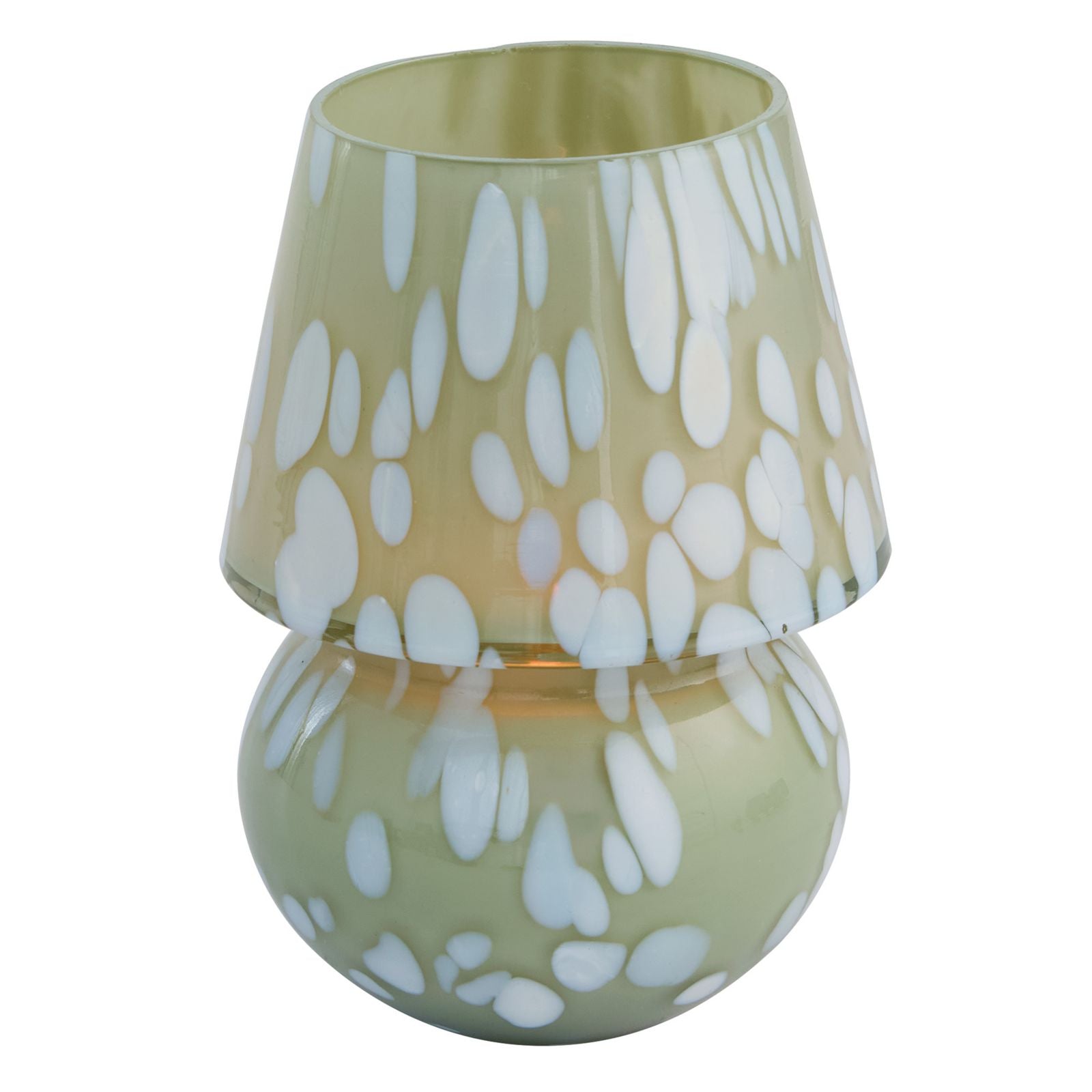 Tortoise Glass Candle Lamp