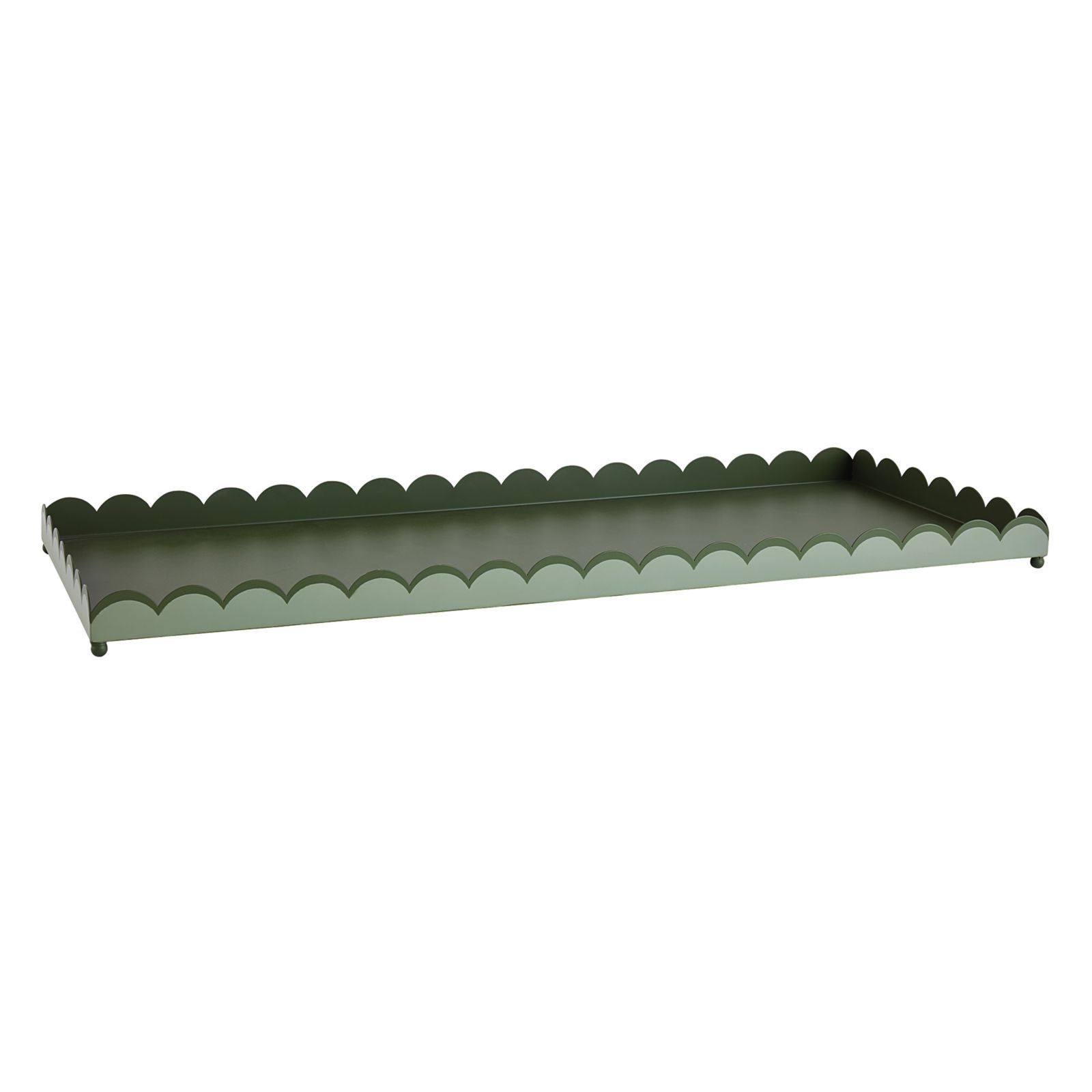 Scalloped Boot Tray