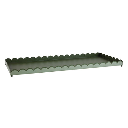 Scalloped Boot Tray