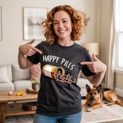 Happy Pills GSD T-shirt