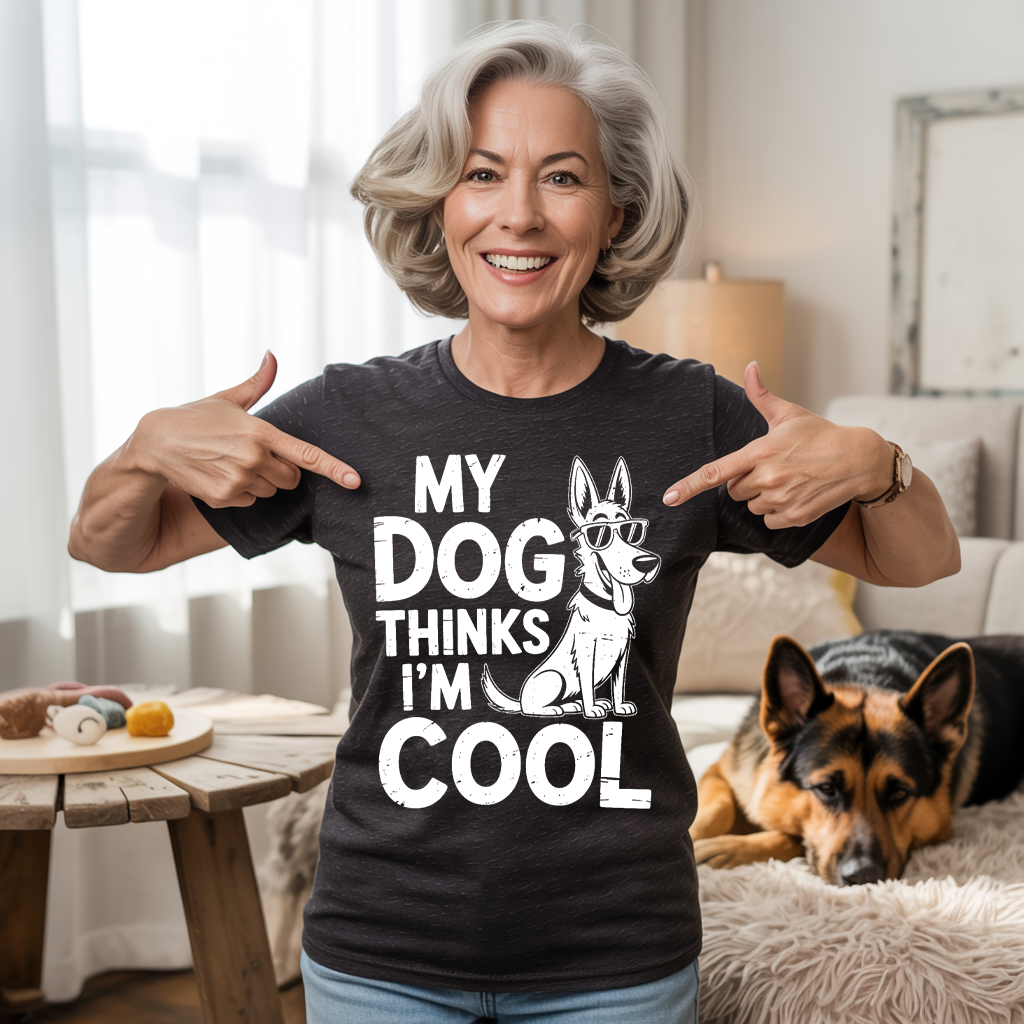 My Dog Thinks I'm Cool T-shirt
