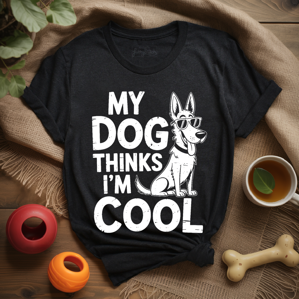 My Dog Thinks I'm Cool T-shirt