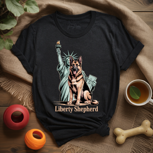 Liberty Shepherd – Loyal & Free Spirit T-shirt