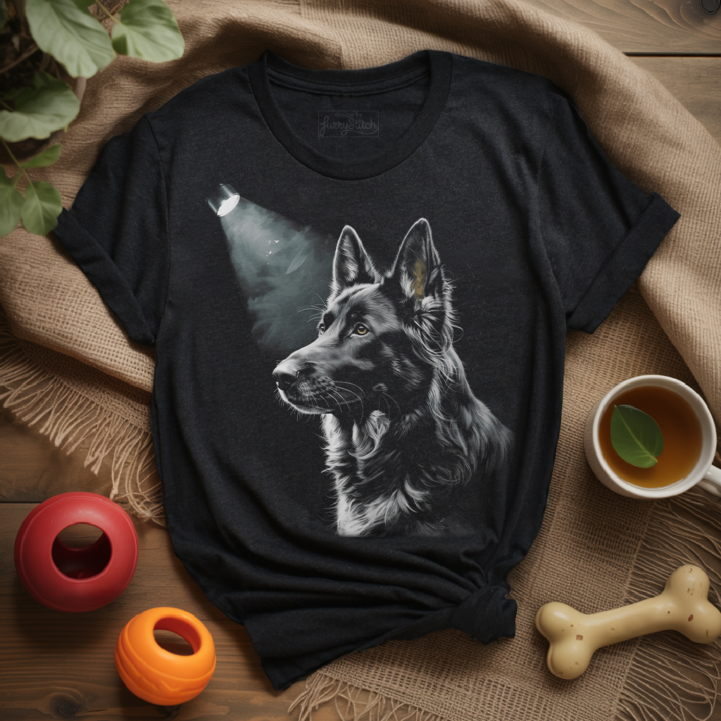 German Shepherd Silhouette T-shirt