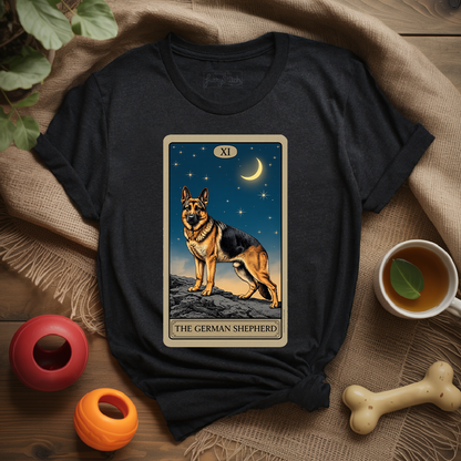 German Shepherd Tarot Card T-shirt