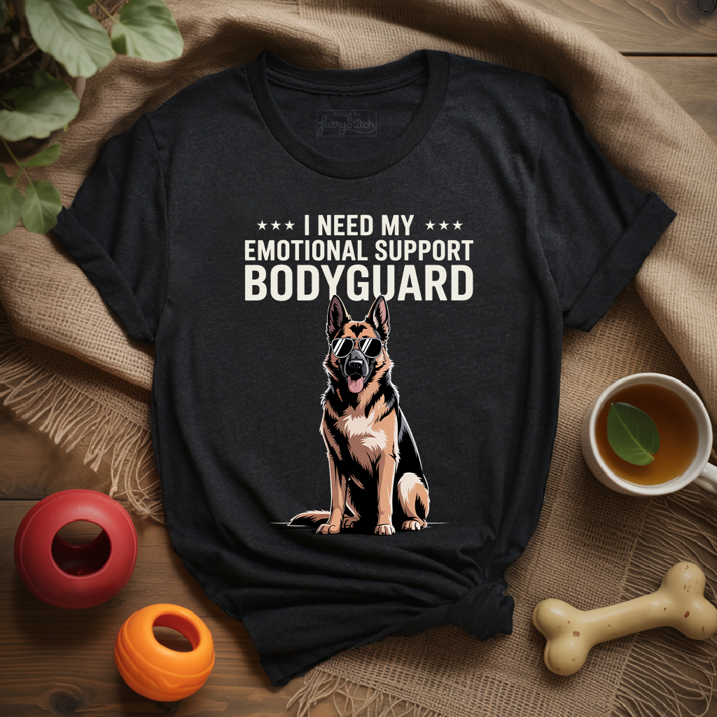 Emotional Support Bodyguard T-shirt