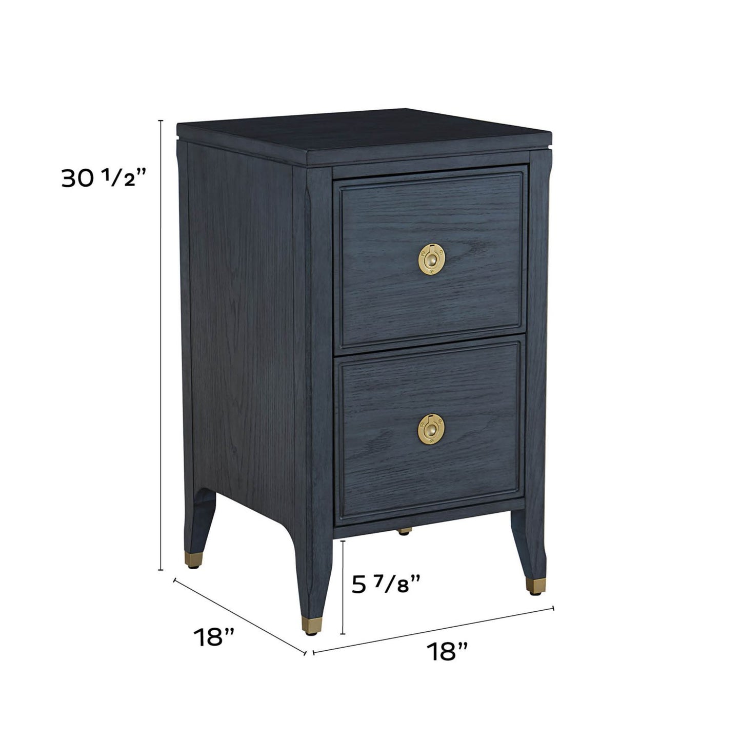 Callista 2-Drawer File Cabinet