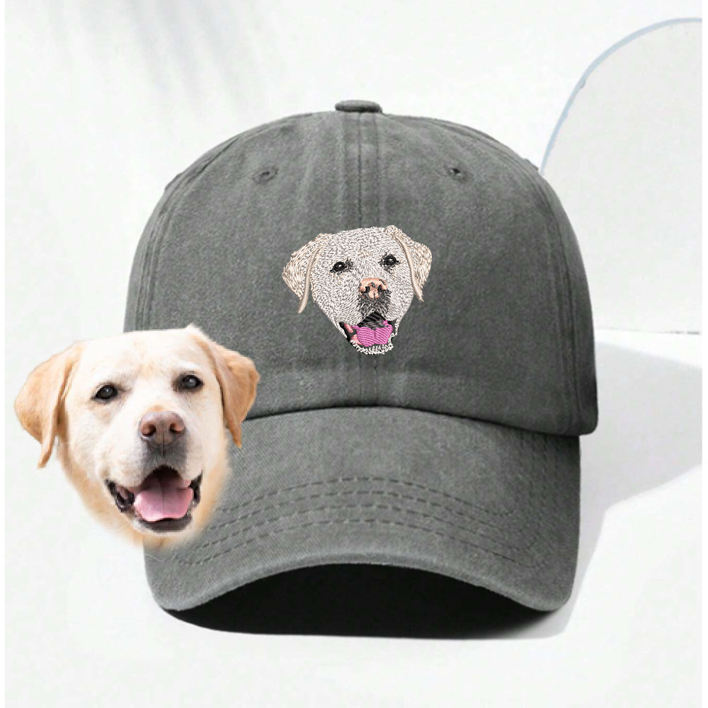 Personalized Pet Portrait Baseball Cap