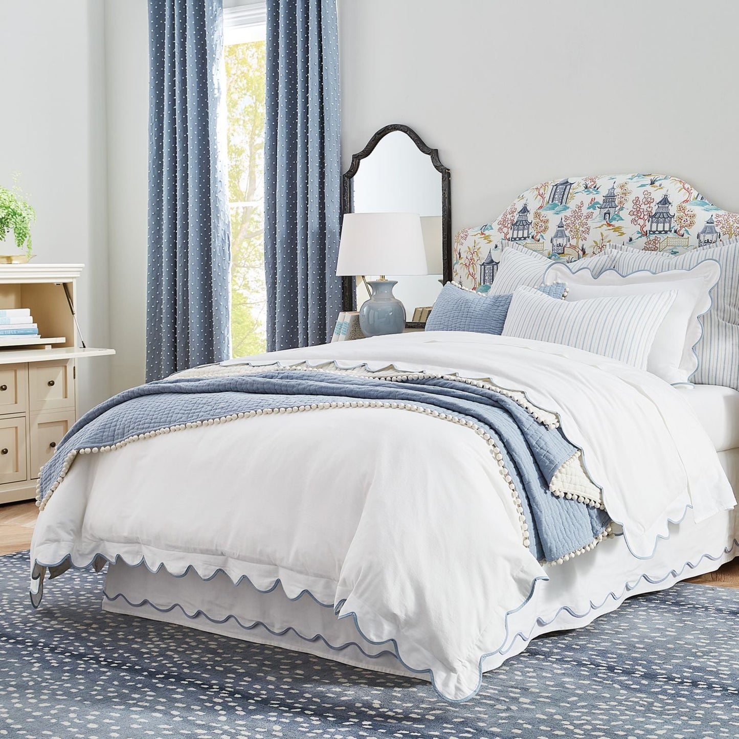 French Knot Drapery Panel