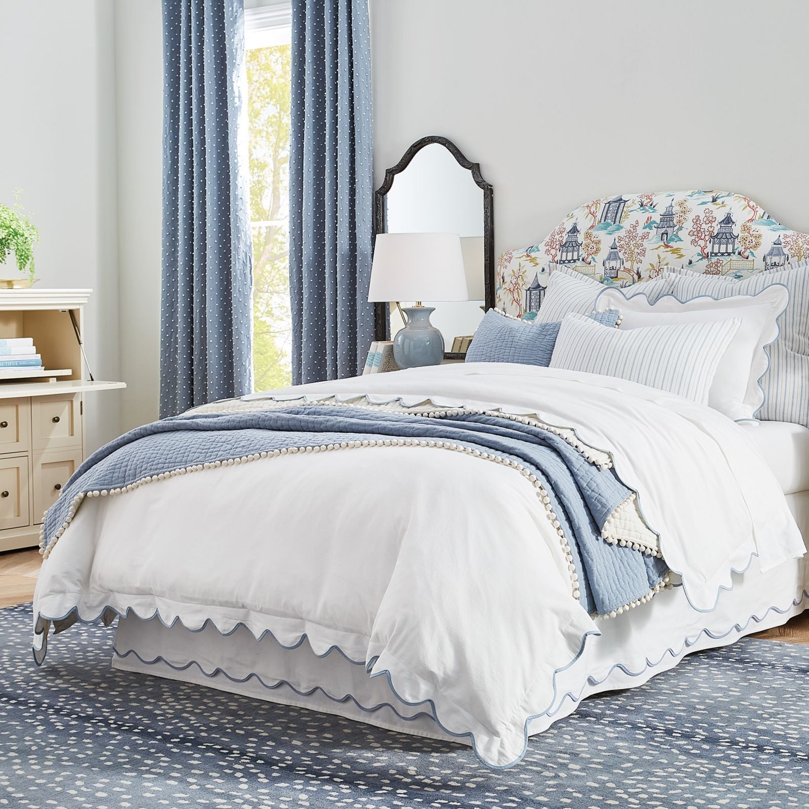 French Knot Drapery Panel