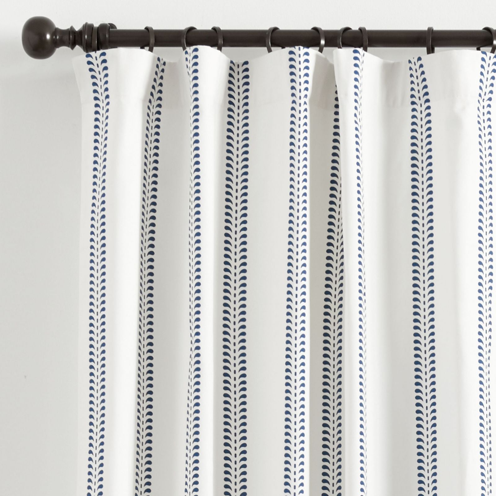 Hollis Ditsy Stripe Drapery Panel