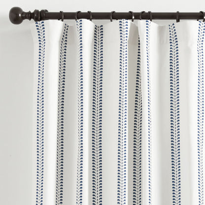 Hollis Ditsy Stripe Drapery Panel
