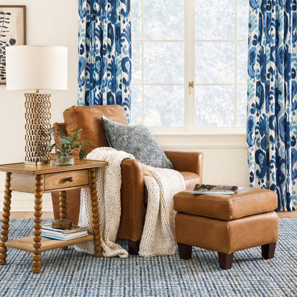 Bethesda Drapery Panel - Blue