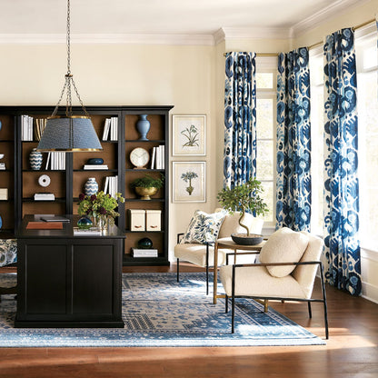 Bethesda Drapery Panel - Blue