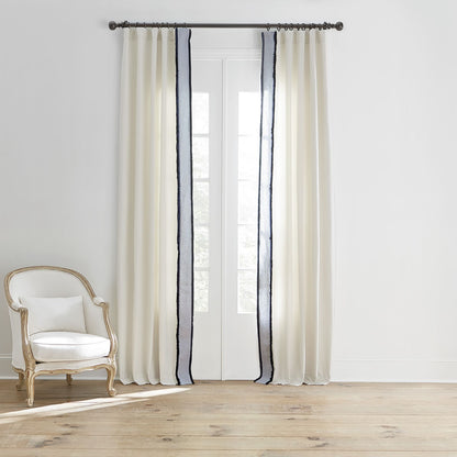 Bellport Fringed Drapery Panels - Set of 2