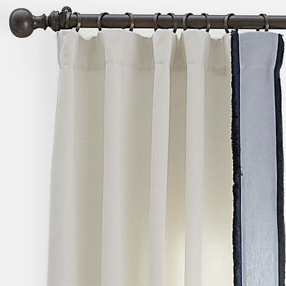 Bellport Fringed Drapery Panels - Set of 2