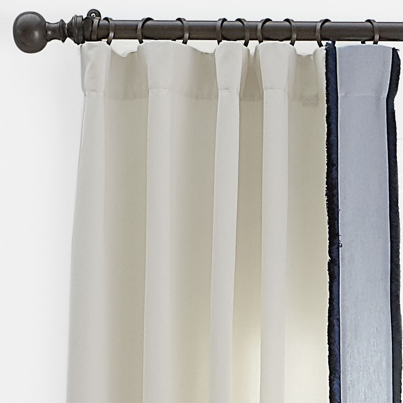 Bellport Fringed Drapery Panels - Set of 2