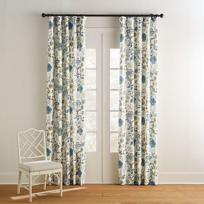 Isadore Floral Drapery Panel
